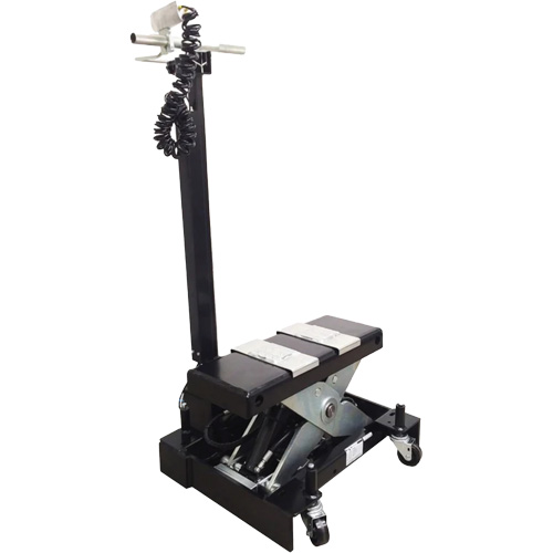Low Profile Floor Service Jack, 12 Ton(s) Capacity, 7-1/2" Lowered, 15" Raised, Air Hydraulic Pathway Supply LP