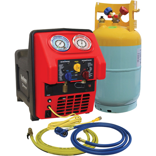 Spark Free Twin Turbo Refrigerant Recovery Machine For R1234Yf Pathway Supply LP