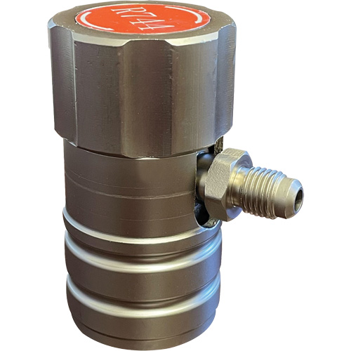 High Side CO2 Manual R744 Coupler Pathway Supply LP