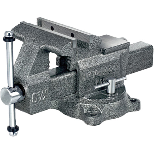 &eacute;tau professionnel d'atelier K65, Largeur des m&acirc;choires 6-1/2", Profondeur de la gorge 3-7/8", Base Pivotant Pathway Supply LP