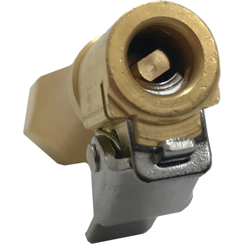 Embout de gonflage droit &agrave; connexion verrouillable – d&eacute;bit ferm&eacute; Pathway Supply LP