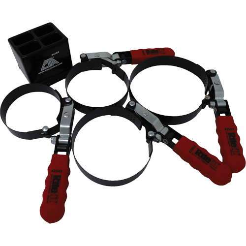 Ensemble de 4 cl&eacute;s pour filtre &agrave; huile avec support Pathway Supply LP