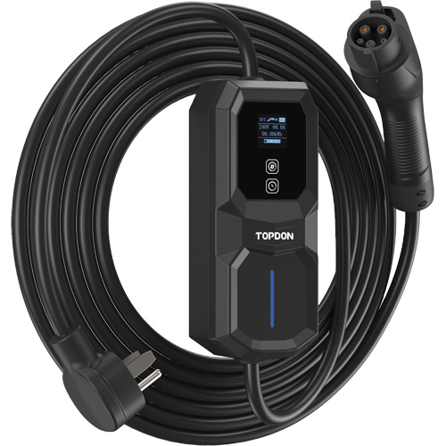 Fiche NEMA 6-50 portable PulseQ AC, 32 A, Niveau 2 CA, Connecteur Type 1 (SAE J1772) Pathway Supply LP