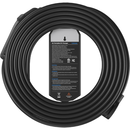 Fiche NEMA 6-50 portable PulseQ AC, 32 A, Niveau 2 CA, Connecteur Type 1 (SAE J1772) Pathway Supply LP