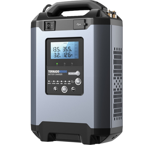 Alimentation stable 90 A et chargeur intelligent 12 V/24 V Tornado90000 Pathway Supply LP