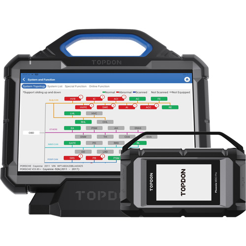 Phoenix Max Basic 13.3" OE-Level Scan Tool, Docking Station, & Cloud-Based Programming Pathway Supply LP