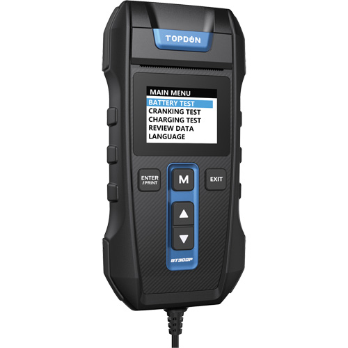 BT300P Battery, Charging & Cranking System Tester with Printer Pathway Supply LP