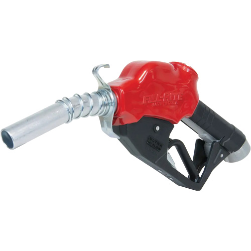 Red Ultra High-Flow Automatic Diesel Spout Nozzle Pathway Supply LP