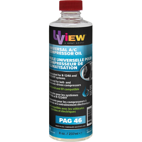 Huile universelle pour climatisation PAG 46, 237 ml, Bouteille Pathway Supply LP