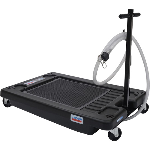 Drain d'huile portable en polypropyl&egrave;ne &agrave; profil bas Pathway Supply LP