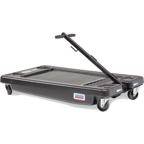 Drain d'huile portable en polypropyl&egrave;ne &agrave; profil bas Pathway Supply LP