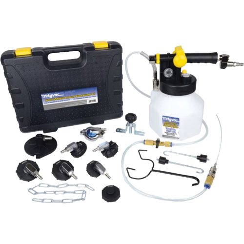 Pressure Brake Bleeder Kit with 7 Adapters Pathway Supply LP