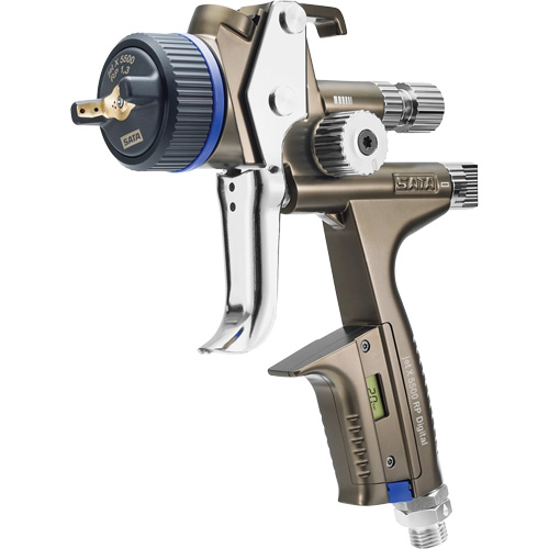 X5500 RP 1.3 O RPS D DIGI psi Premium Paint Spray Gun for Automotive Refinishing, 1/4" NPT Air Inlet, 10.24 CFM, 0.6 L/0.9 L Capacity, 0.17 PSI Pathway Supply LP