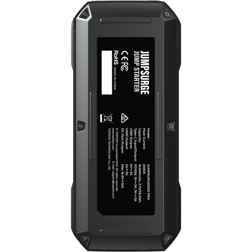 JumpSurge2000Pro 2500 Peak Amp Battery Jump Starter, Power Bank & Flashlight Pathway Supply LP
