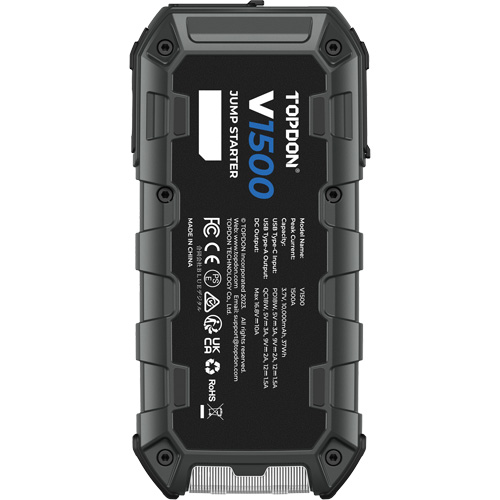 V1500 Jump Starter, Booster, Power Bank & Flashlight Pathway Supply LP