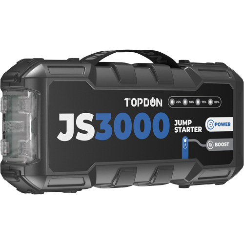 Survolteur, banque d'alimentation et lampe de poche JumpSurge3000 Pathway Supply LP