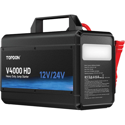 V4000 HD 12V/24V 4000A Jump Starter Pathway Supply LP