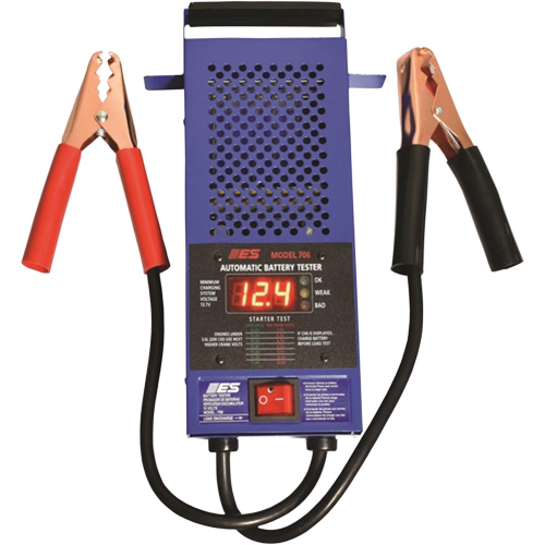 Digital Battery Tester with Automatic Test Pathway Supply LP