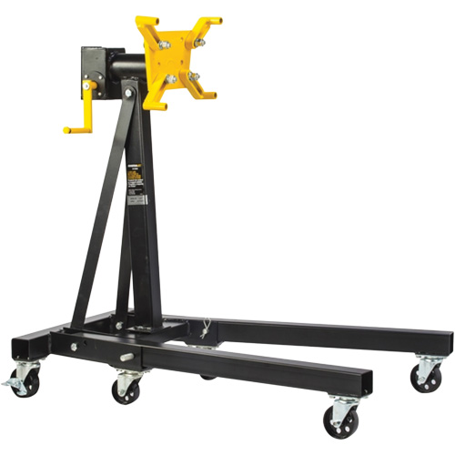 1250 lbs. Rotating Head & Folding Engine Stand, 42-3/4" H Pathway Supply LP