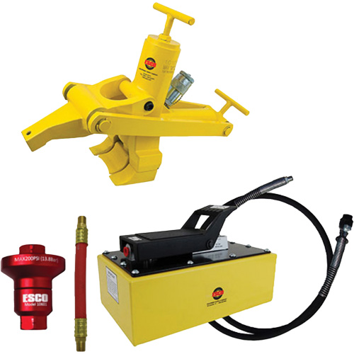 Trousse de d&eacute;monte-talons Combi avec pompe &agrave; air hydraulique de 5 pintes Pathway Supply LP