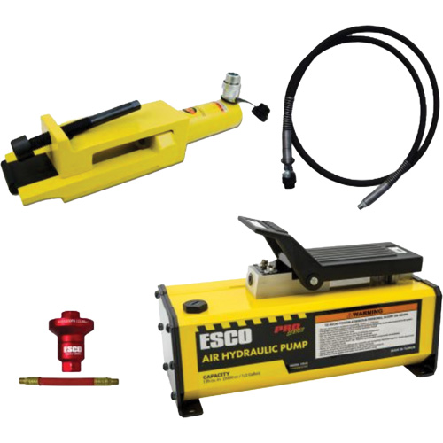 Ensemble de brise-talon pour pneus g&eacute;ants/&eacute;quipement de terrassement avec pompe hydraulique de 1/2 gallon Pathway Supply LP