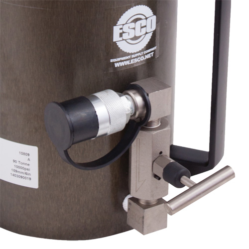 Cric de s&eacute;curit&eacute;, Col verrouillable, Capacit&eacute; de 100 tonnes, 13-37/100" - 19-3/5" h Pathway Supply LP