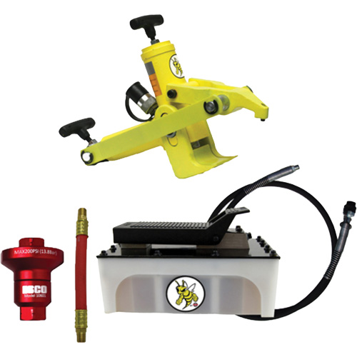 Ensemble de brise-talon de style combin&eacute; Yellow Jackit Pathway Supply LP