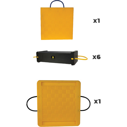 Ensemble de syst&egrave;me de sout&egrave;nement en composite CribLok 8 mcx Pathway Supply LP