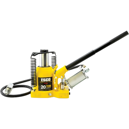 Pro Series “Shorty” Bottle Jack, 20 Ton(s), Air Hydraulic, 12-5/8" Raised Height Pathway Supply LP