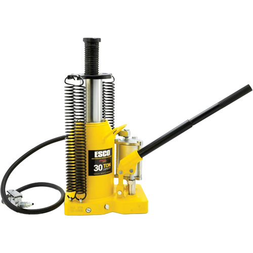 Pro Series  Bottle Jack, 30 tons, Air Hydraulic, 20" Raised Height Pathway Supply LP