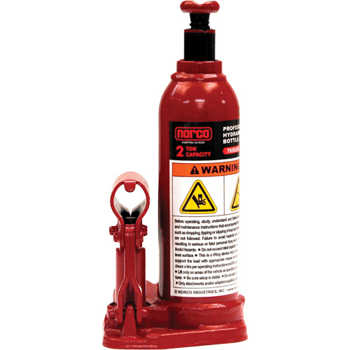 Cric &agrave; bouteille hydraulique professionnel, 2 tonne(s), 14-1/2" Hauteur &eacute;lev&eacute;e Pathway Supply LP