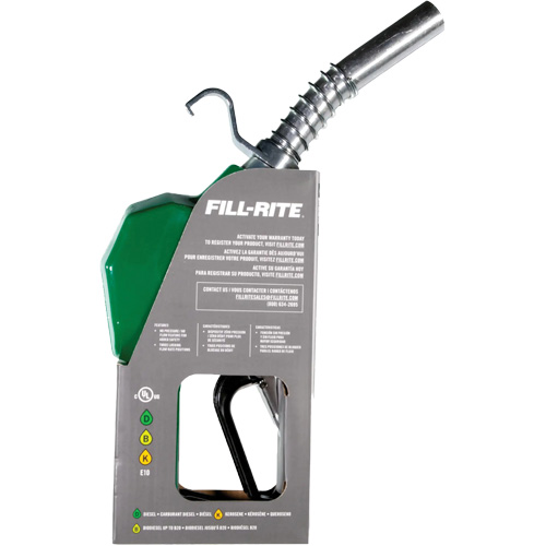 Green Automatic Gasoline Spout Nozzle Pathway Supply LP