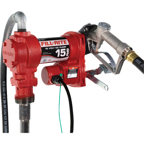 Pompe de transfert de carburant 12 V CC avec pistolet Pathway Supply LP