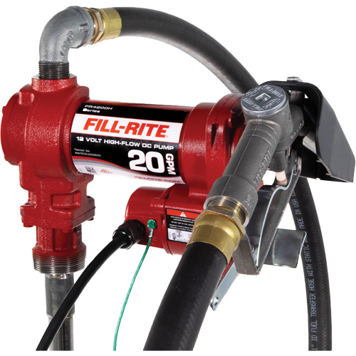 12V DC Fuel Transfer Pump with Nozzle Pathway Supply LP
