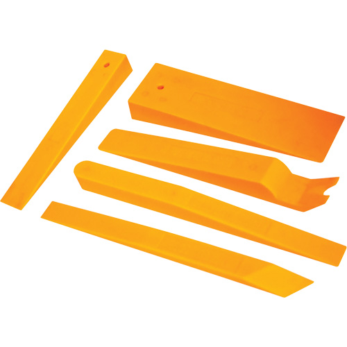 Jeu d'assortiment de 5 cales en nylon orange fluo Pathway Supply LP