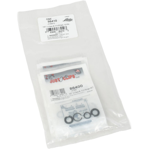 1/2" Clips & O-Rings Set - Bulk Pathway Supply LP