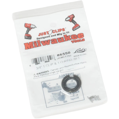 Jeu de clip et joint torique de 3/4 po pour Milwaukee Pathway Supply LP