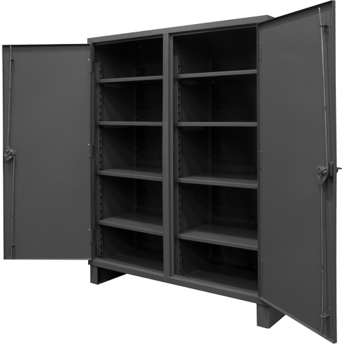 Armoire tr&egrave;s robuste, Acier, 8 Tablettes, 78" h x 72" la x 24" P, Gris Pathway Supply LP