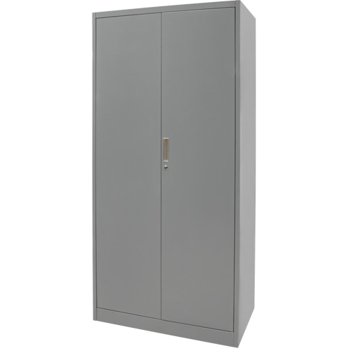Armoires de rangement Hi-Boy, Acier, 4 Tablettes, 72" h x 36" la x 18" P, Gris Pathway Supply LP