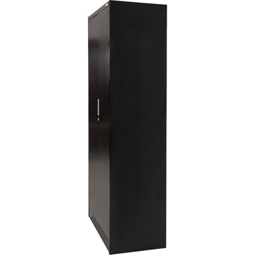Armoire de rangement Hi-Boy, Acier, 4 Tablettes, 72" h x 36" la x 18" P, Noir Pathway Supply LP