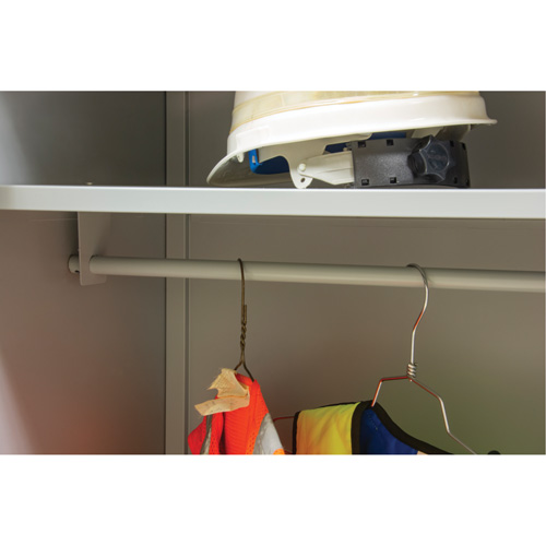 Armoire garde-robe, Acier, 36" la x 18" p x 72" h, Gris Pathway Supply LP