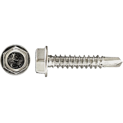 Rondelle hexagonale auto-perc&eacute;e Drill-X, #14 x 1" lo, Zingu&eacute; Pathway Supply LP