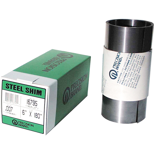 Shim Stock Rolls & Sheets, 0.001" Thickness, Steel Pathway Supply LP