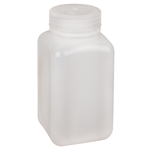 Bouteilles peu encombrantes &agrave; prise facile, Carr&eacute;e, 16 oz, Plastique Pathway Supply LP