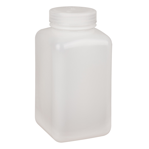 Bouteilles peu encombrantes &agrave; prise facile, Carr&eacute;e, 32 oz, Plastique Pathway Supply LP