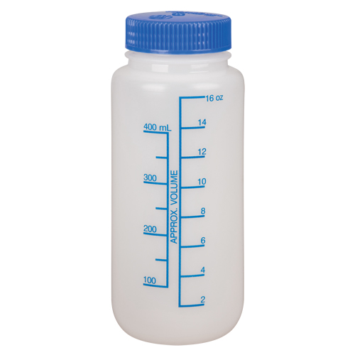 Bouteilles &agrave; large ouverture, Ronde, 16 oz, Plastique Pathway Supply LP