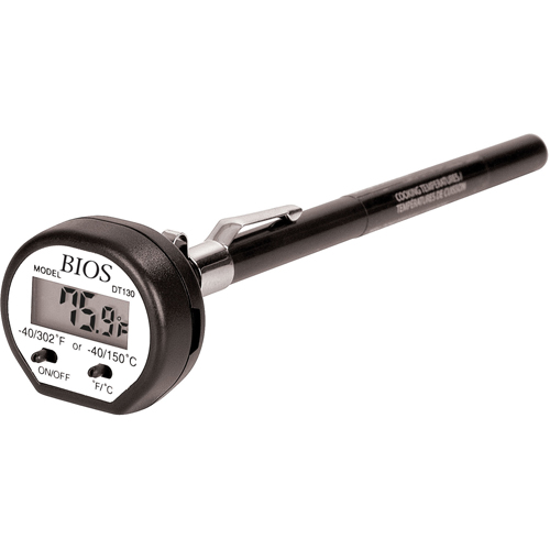 Thermom&egrave;tres &agrave; tige, Contact, Num&eacute;rique, -40,0-302,0°F (-40,0-150,0°C) Pathway Supply LP