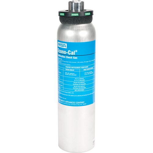Gaz d'essai d'&eacute;talonnage, 4 M&eacute;lange de gaz, CH4/CO/H2S/O2, 34 litres Pathway Supply LP