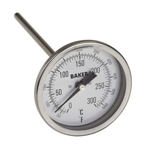 Bi-Metal Thermometers, Contact, Analogue, 50-550°F (0-260°C) Pathway Supply LP