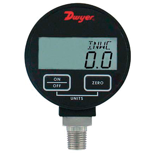 Pressure Gauge, 2-31/50" , 100 psi, Bottom Mount, Digital Pathway Supply LP